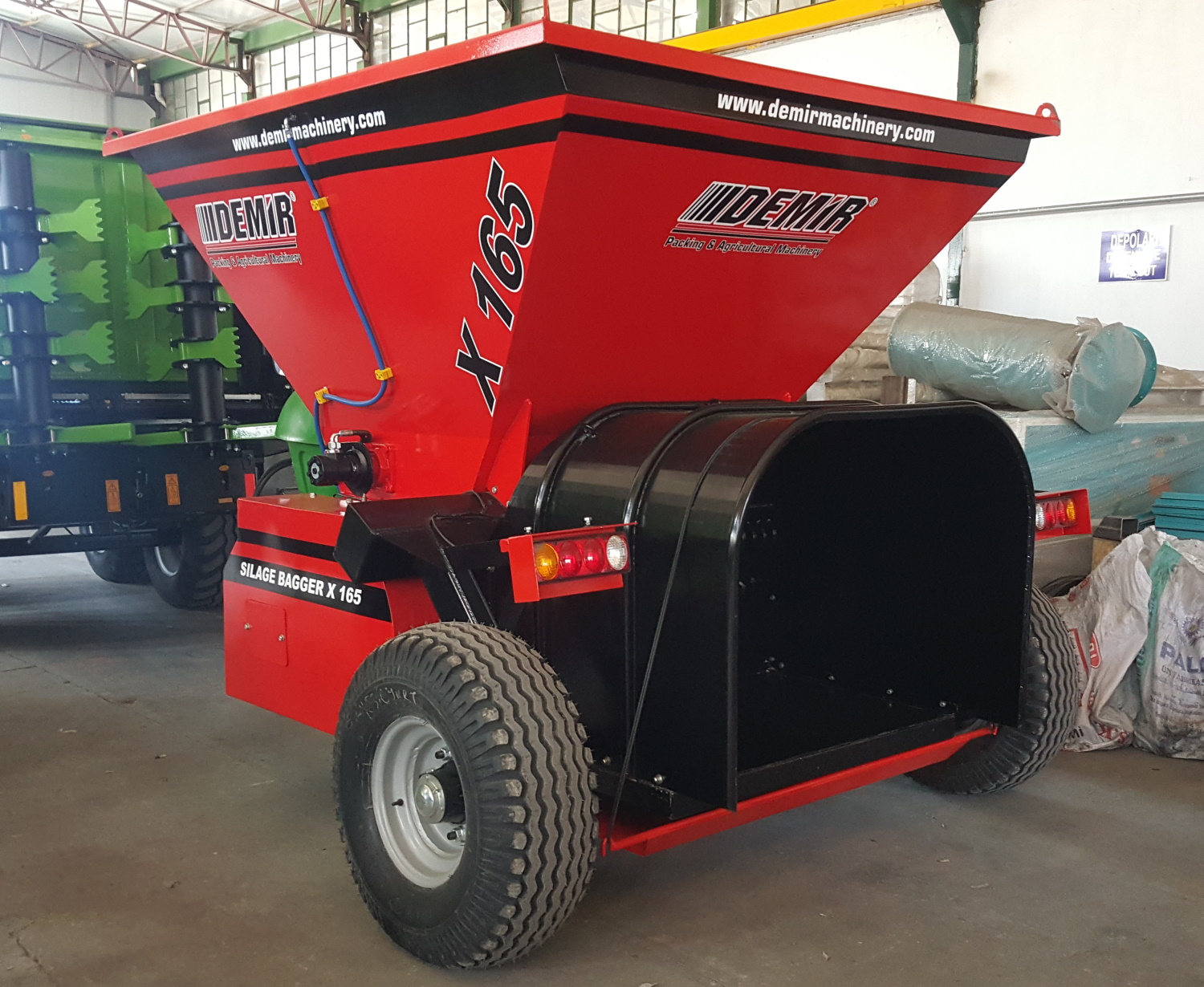 Tunnel Type Silage Bagger Demir Machinery