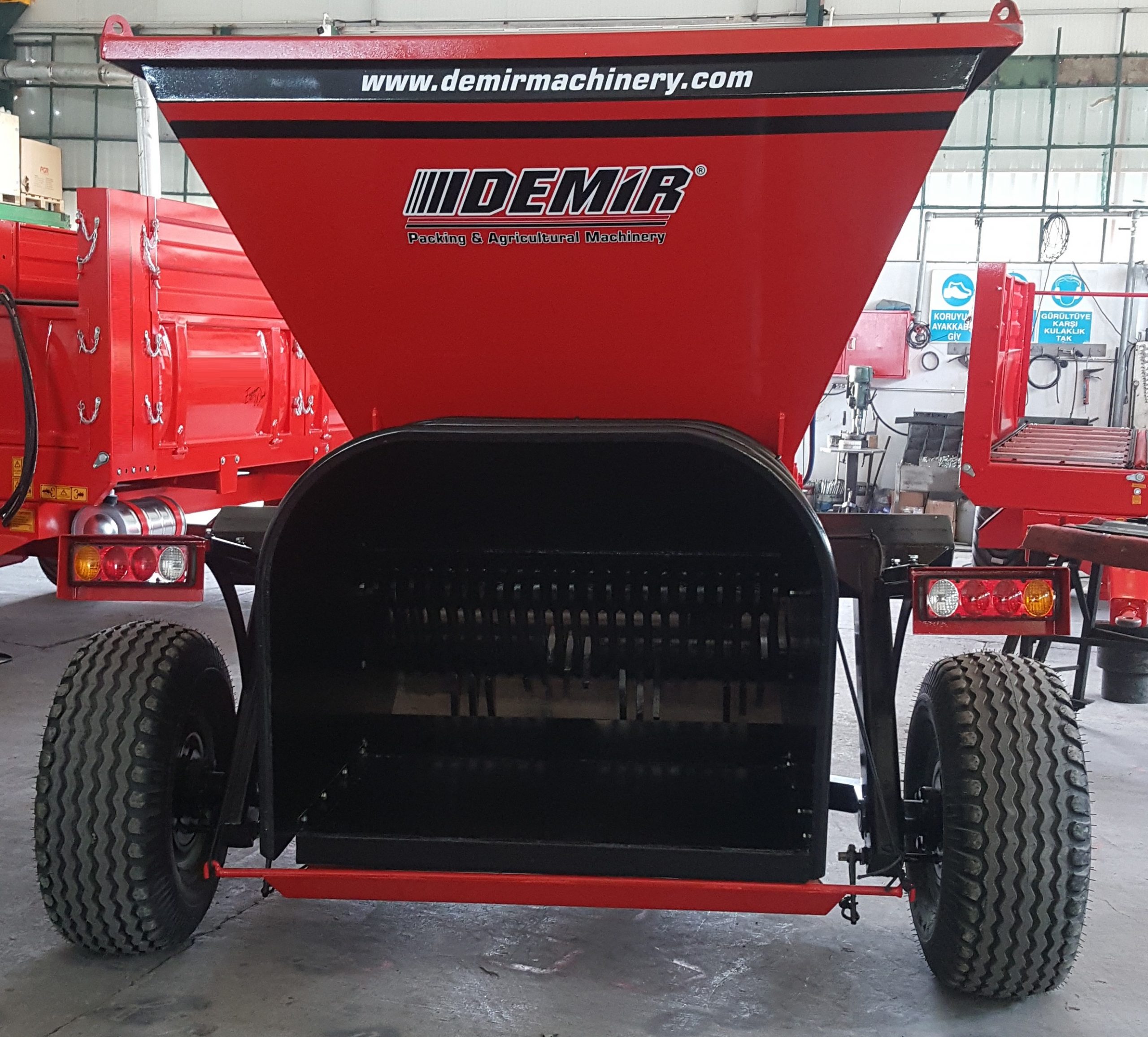 Tunnel Type Silage Bagger Demir Machinery